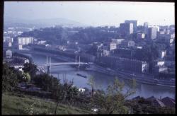 La Saône et le quartier de Serin