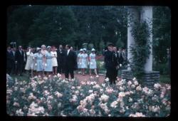 [Inauguration de la roseraie du Parc de la Tête-d'Or]