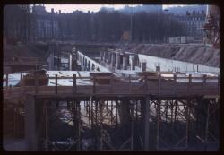 Chantier du métro : place Bellecour