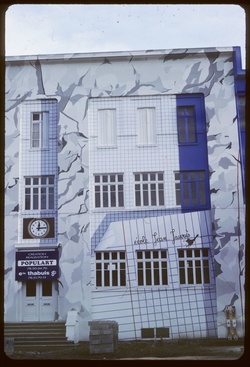 Mur peint : école Jean jaurès Oullins