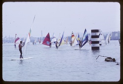 Planche à voile au Confluent