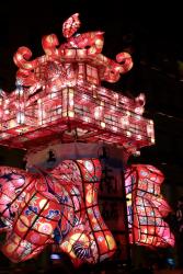 Fête des lumières (2011). Les lanternes de Fukuno