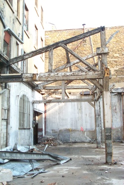 Construction de la bibliothèque rue de Condé