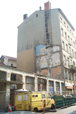 Construction de la bibliothèque rue de Condé