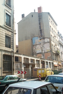 Construction de la bibliothèque rue de Condé