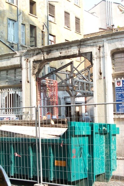 Construction de la bibliothèque rue de Condé