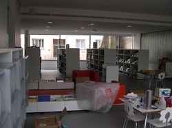 Construction de la bibliothèque du Point du jour