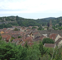 Crémieu (Isère) : panorama