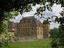 Fareins (Ain) : château de Fléchères