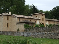 Fareins (Ain) : château de Fléchères