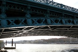 Le Rhône au pont de l'Université