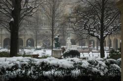 Lyon sous la neige