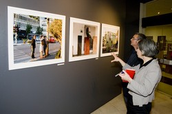 [Vernissage de l'exposition "Le silence et l'oubli" de Gilles Verneret]