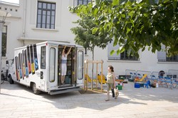 [Le bibliobus à "Guill'en fête"]