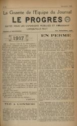 La Gazette de l'équipe du journal Le Progrès