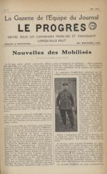 La Gazette de l'équipe du journal Le Progrès