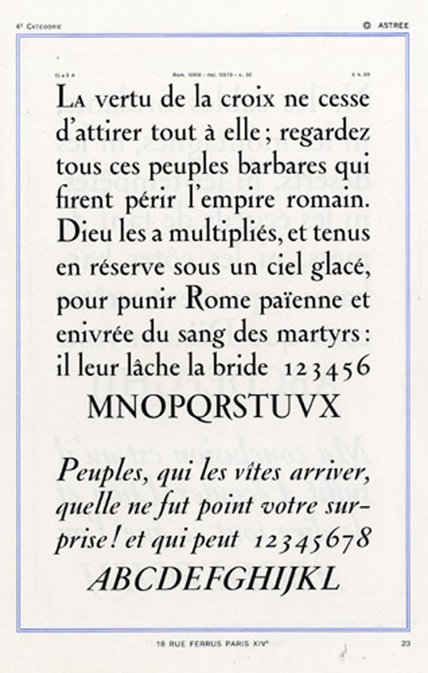 Astrée. Exemple  n° 2