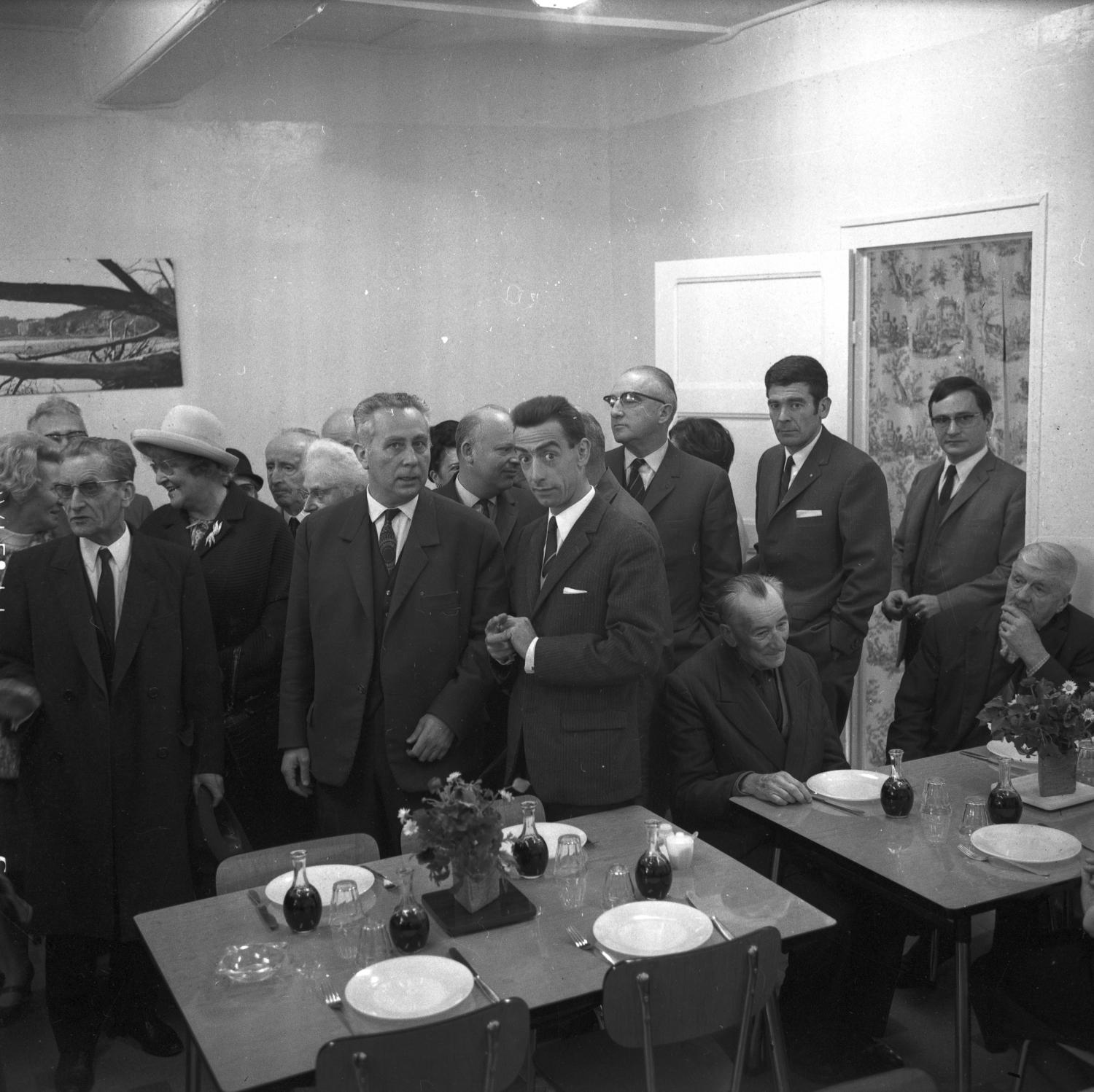 Inauguration à Caluire d'une maison pour les vieillards