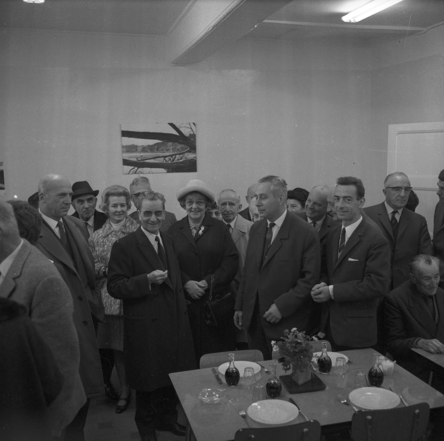 Inauguration à Caluire d'une maison pour les vieillards