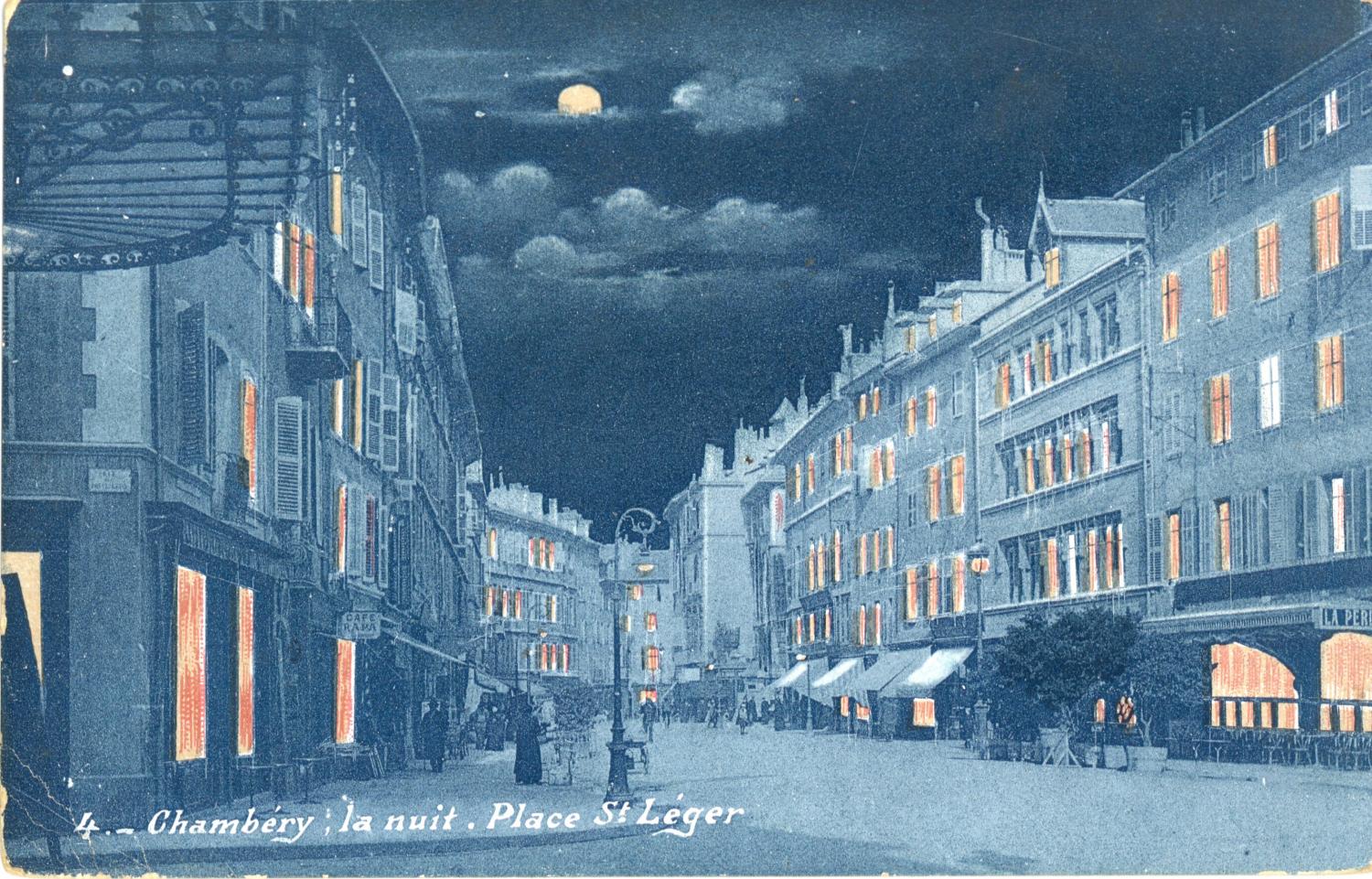 Chambéry la nuit