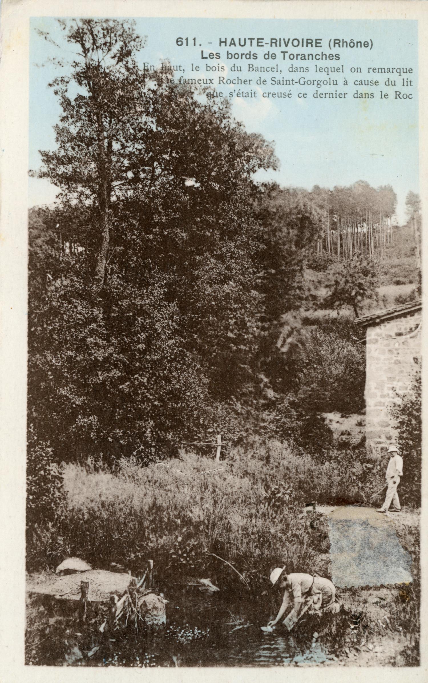 Haute-Rivoire (Rhône). - Les bords de Toranches