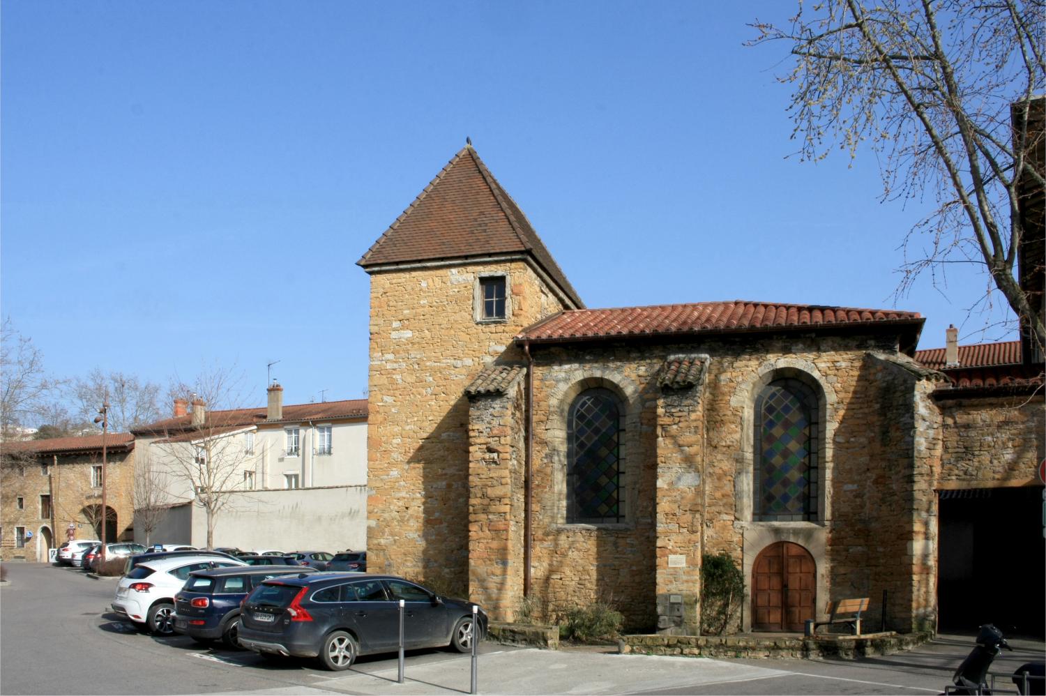 Château d'Ombreval, chapelle, Neuville-sur-Saône
