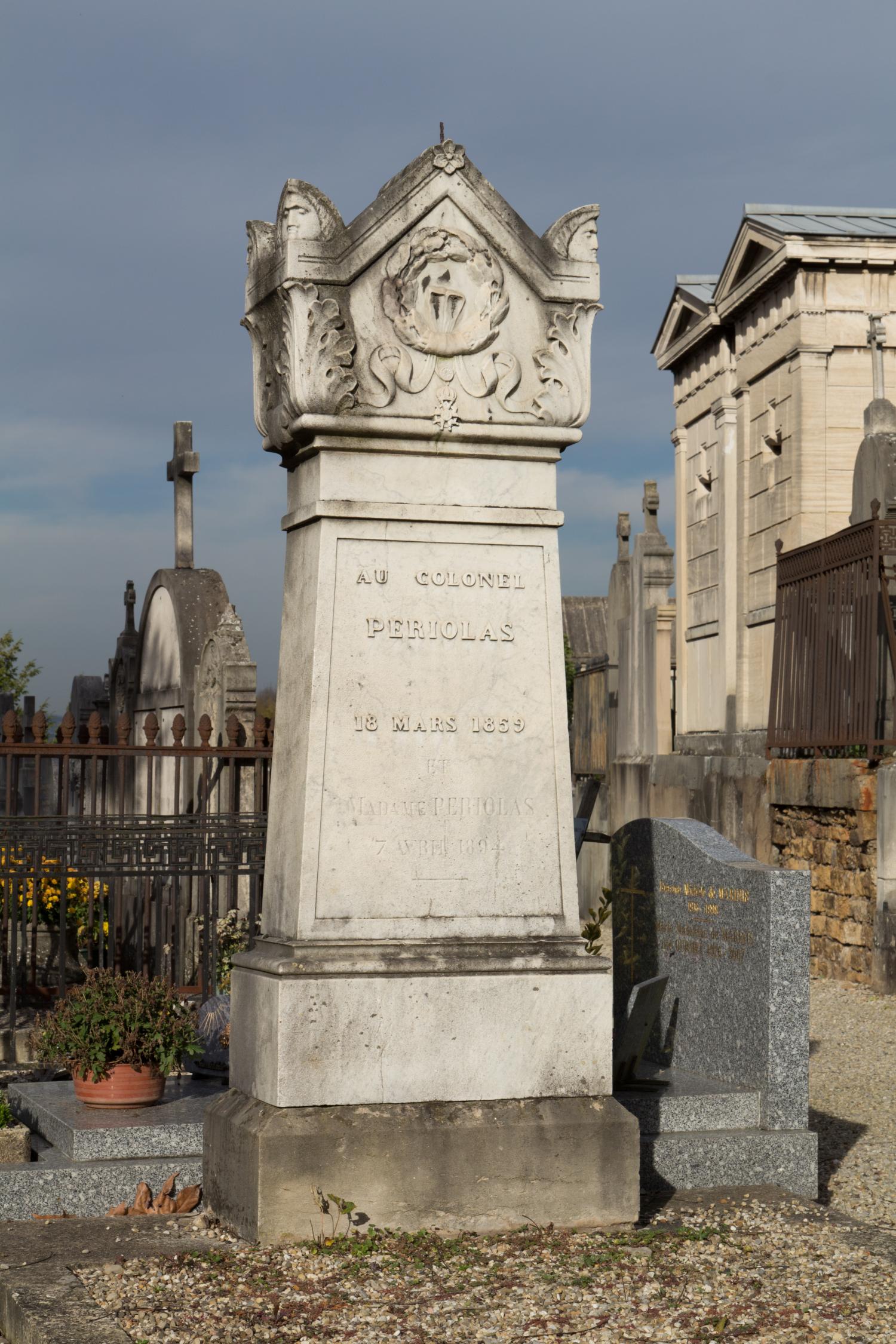 Monument funéraire de Nicolas-Louis Périolas