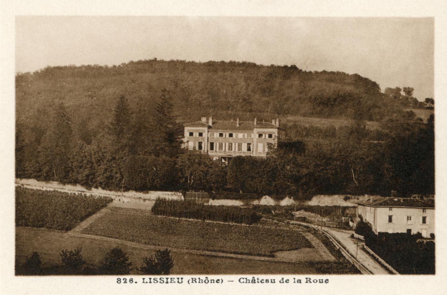 Lissieu (Rhône). - Château de la Roue