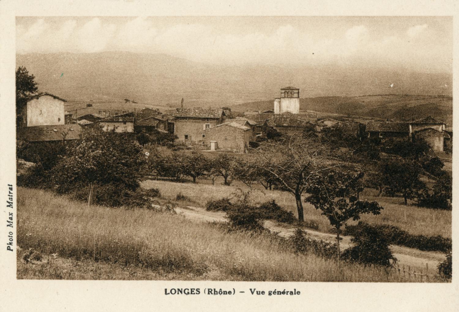 Longes (Rhône). - Vue générale