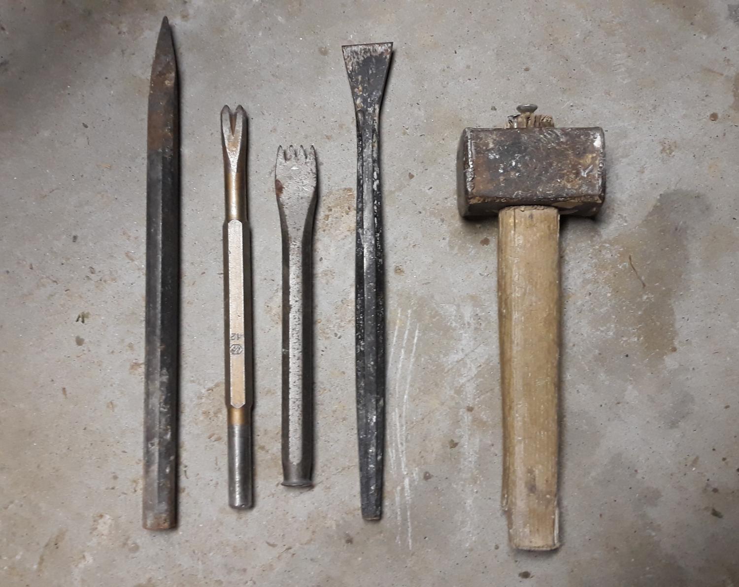Les outils du sculpteur