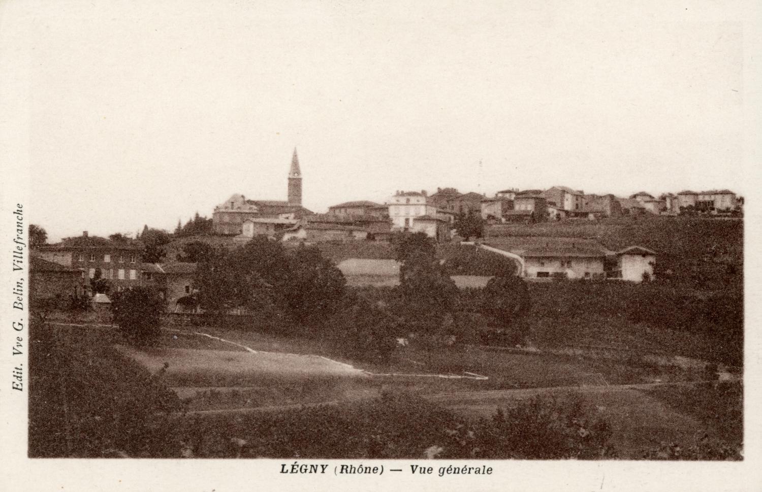 Légny (Rhône). - Vue générale