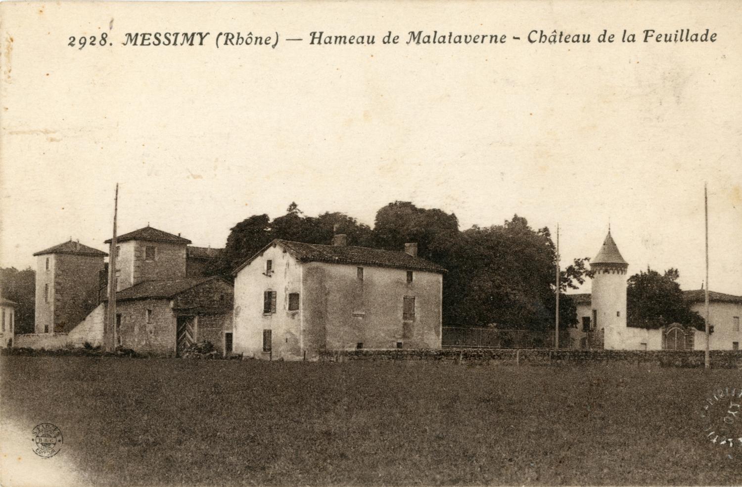 Messimy (Rhône). - Hameau de Malataverne - Château de la Feuillade