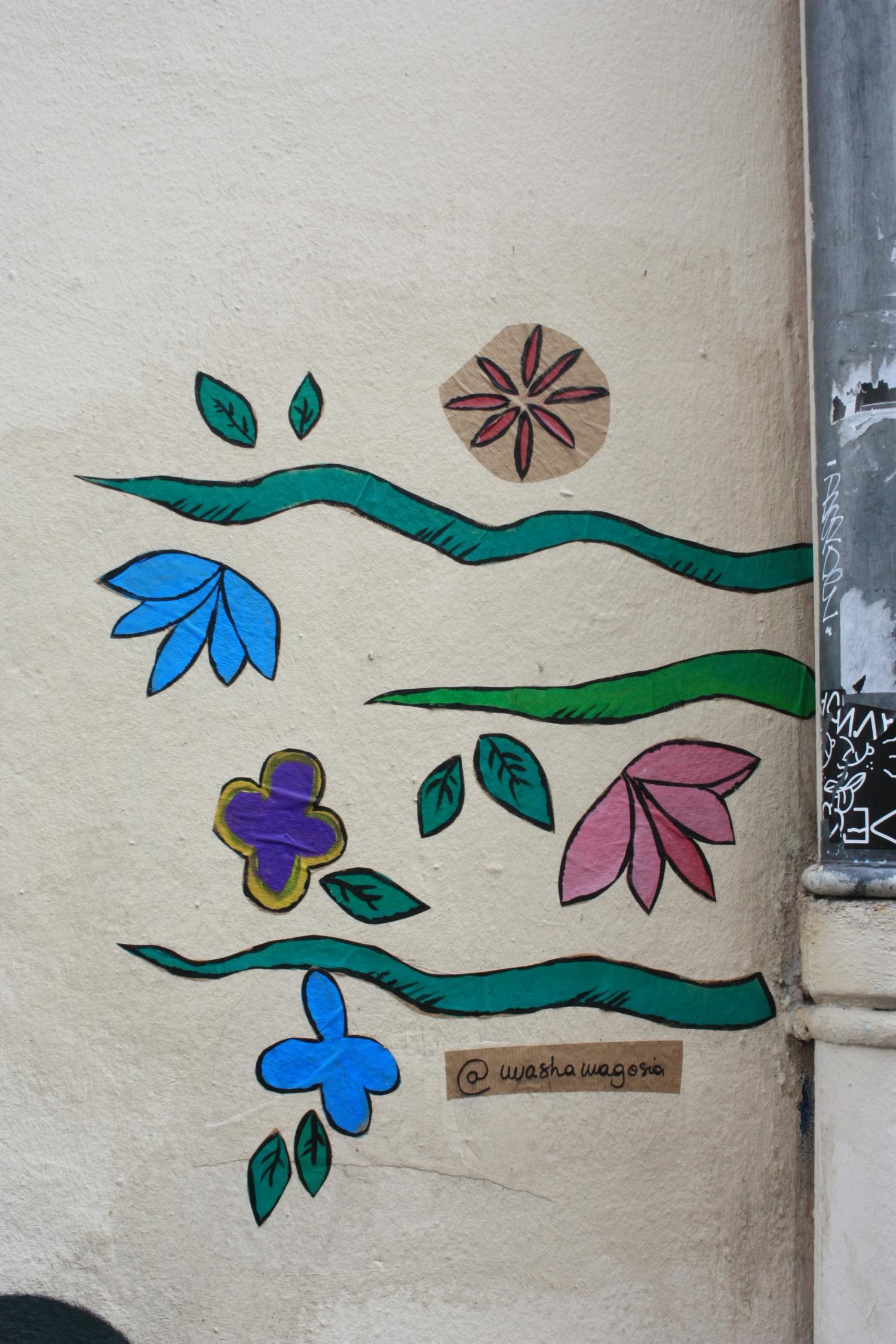 Tag papier, rue d'Austerlitz, Lyon 4e