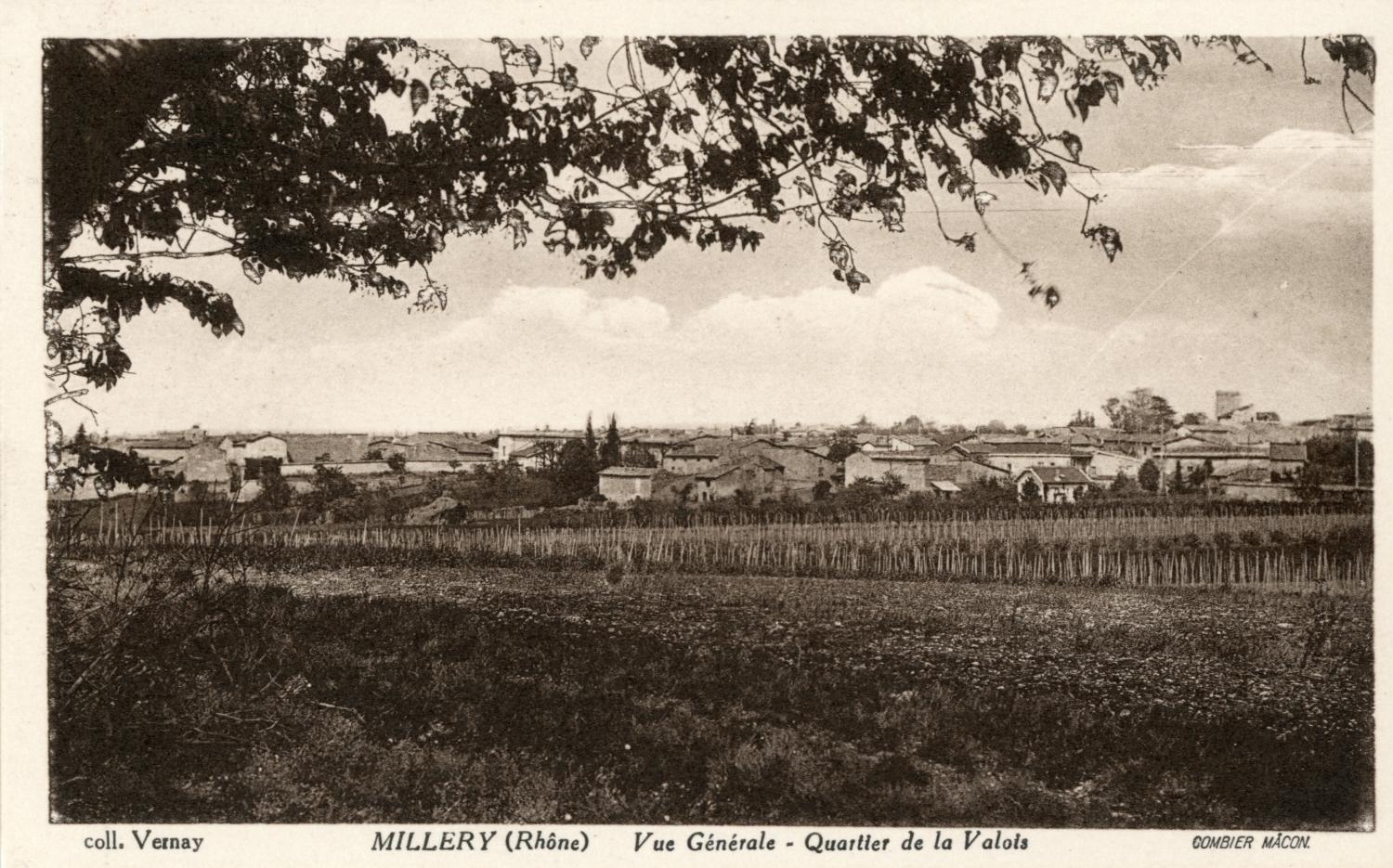 Millery (Rhône). - Vue générale. - Quartier de la Valois