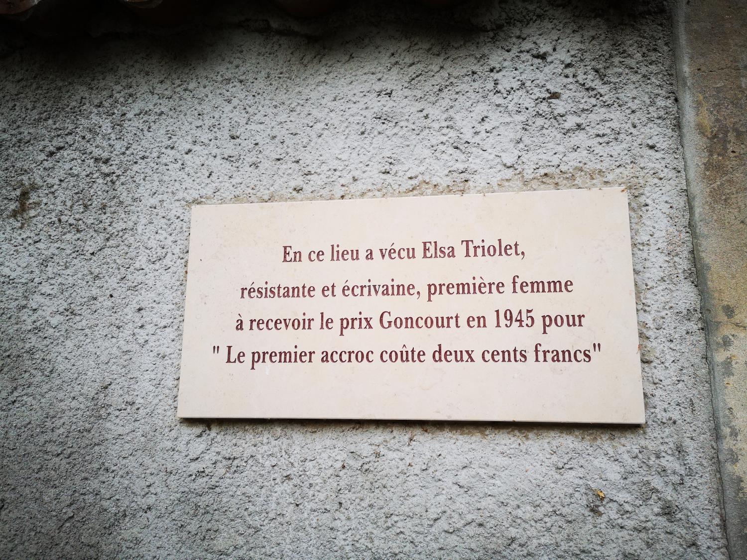 Plaque commémorative, rue Chambovet, Lyon 3e
