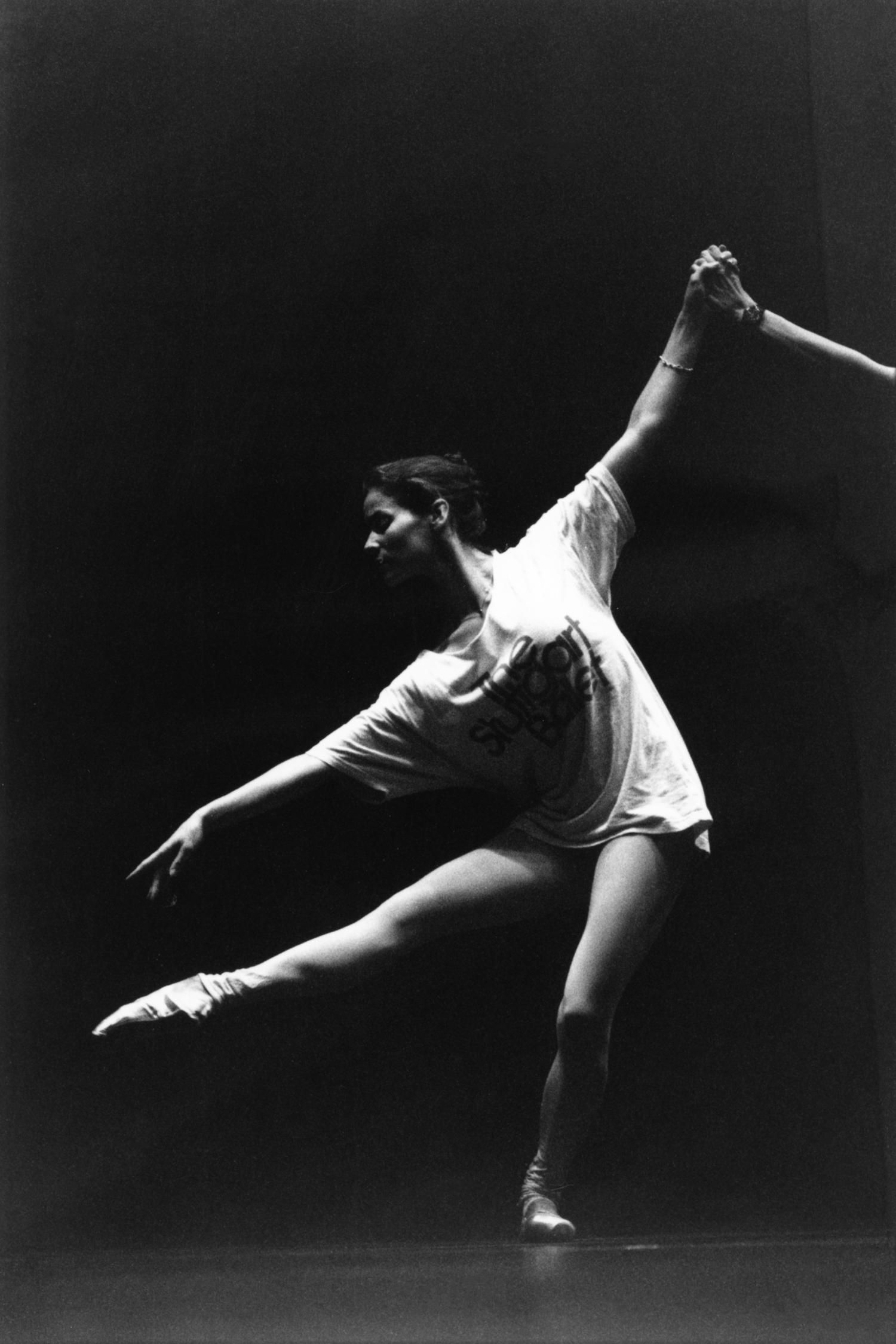 [3e Biennale de la danse de Lyon (1988). Répétition du ballet de Stuttgart]