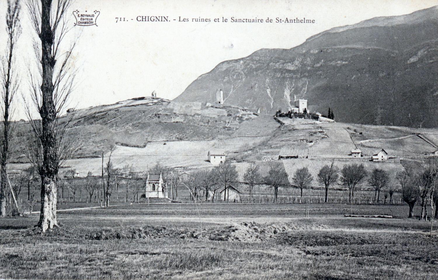 Chignin. - Les ruines et le Sanctuaire de St-Anthelme