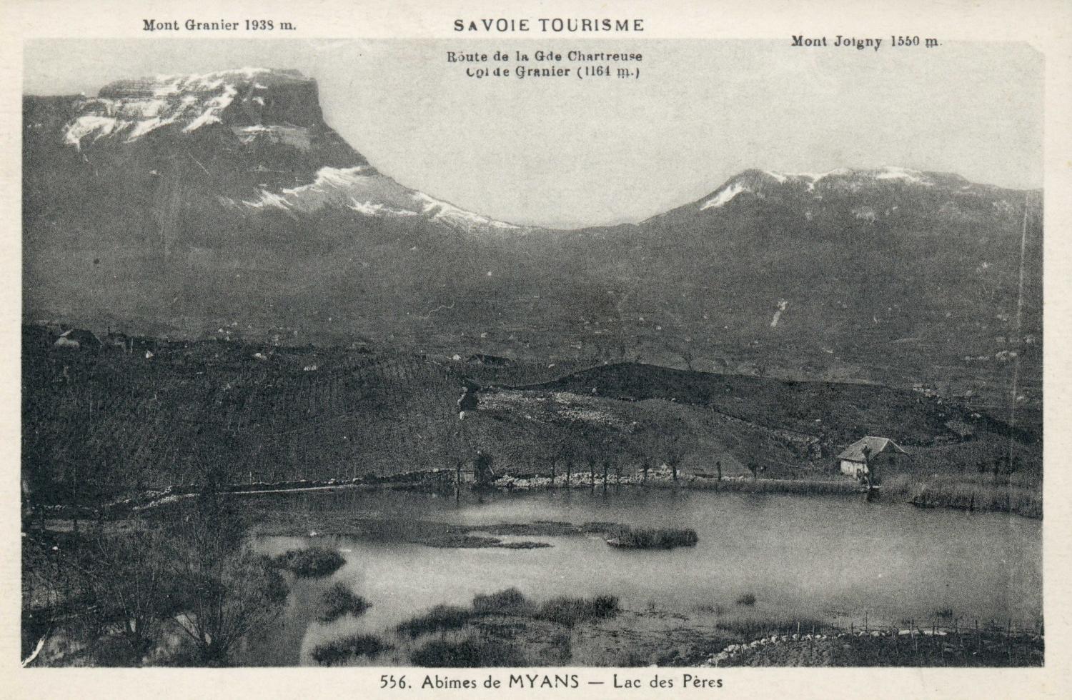 Savoie tourisme - Abîmes de Myans - Lac des Pères