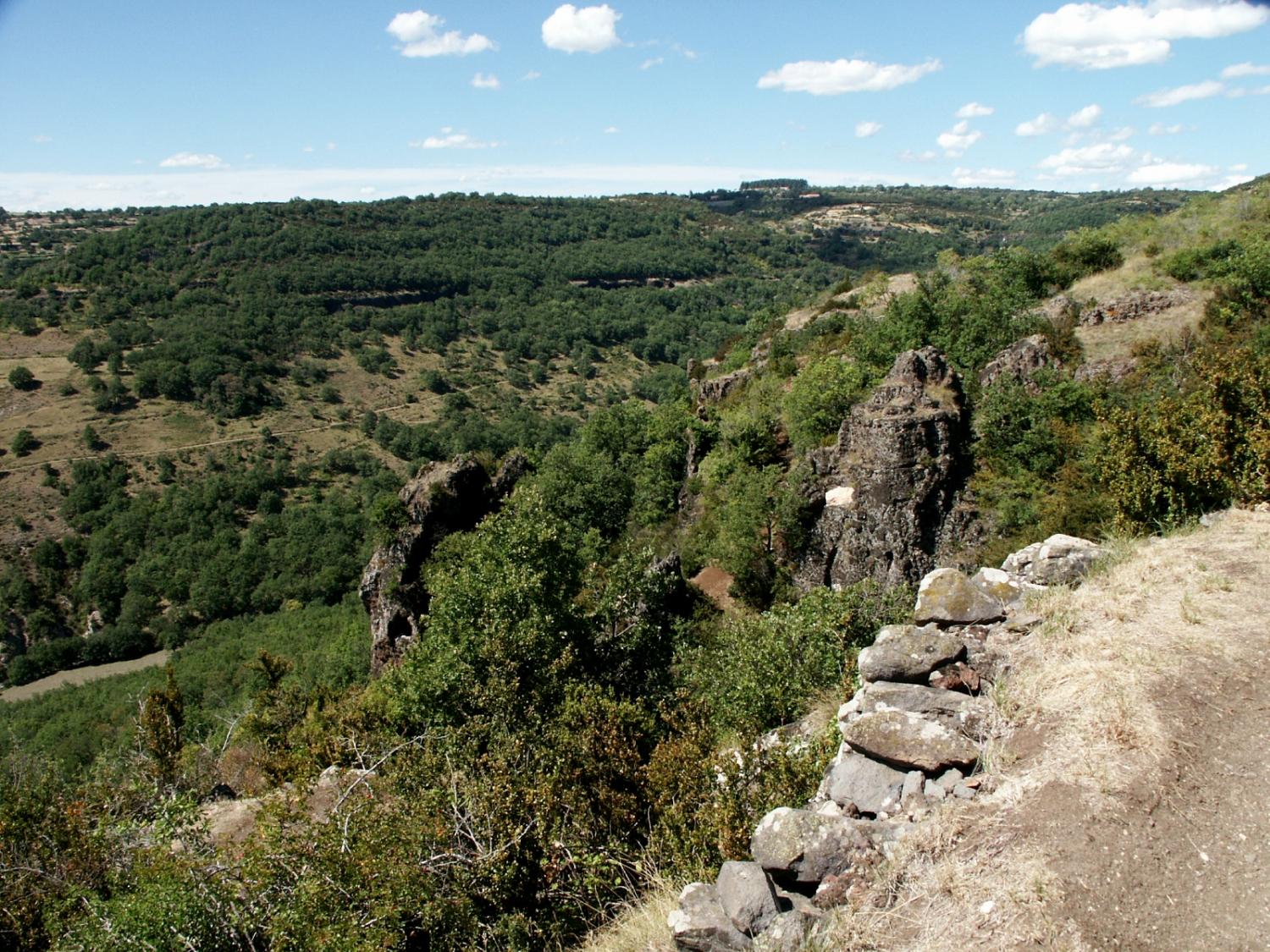 Route des Balmes de Montbrun, Ardèche