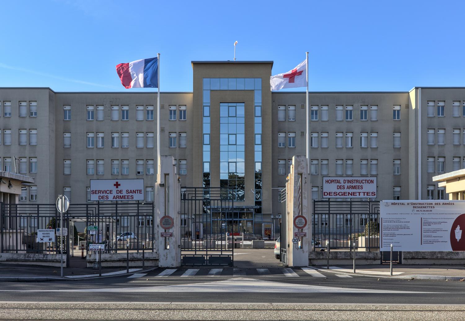 Hôpital d'instruction des armées Desgenettes, Lyon, 3e arrondissement