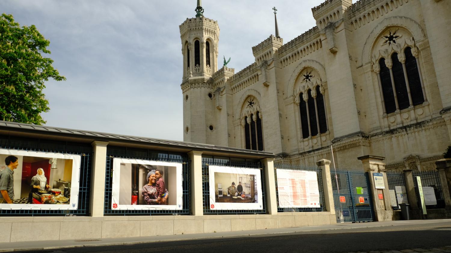 Exposition "Eclairer les transparences", basilique Notre-Dame de Fourvière, Lyon, 5e