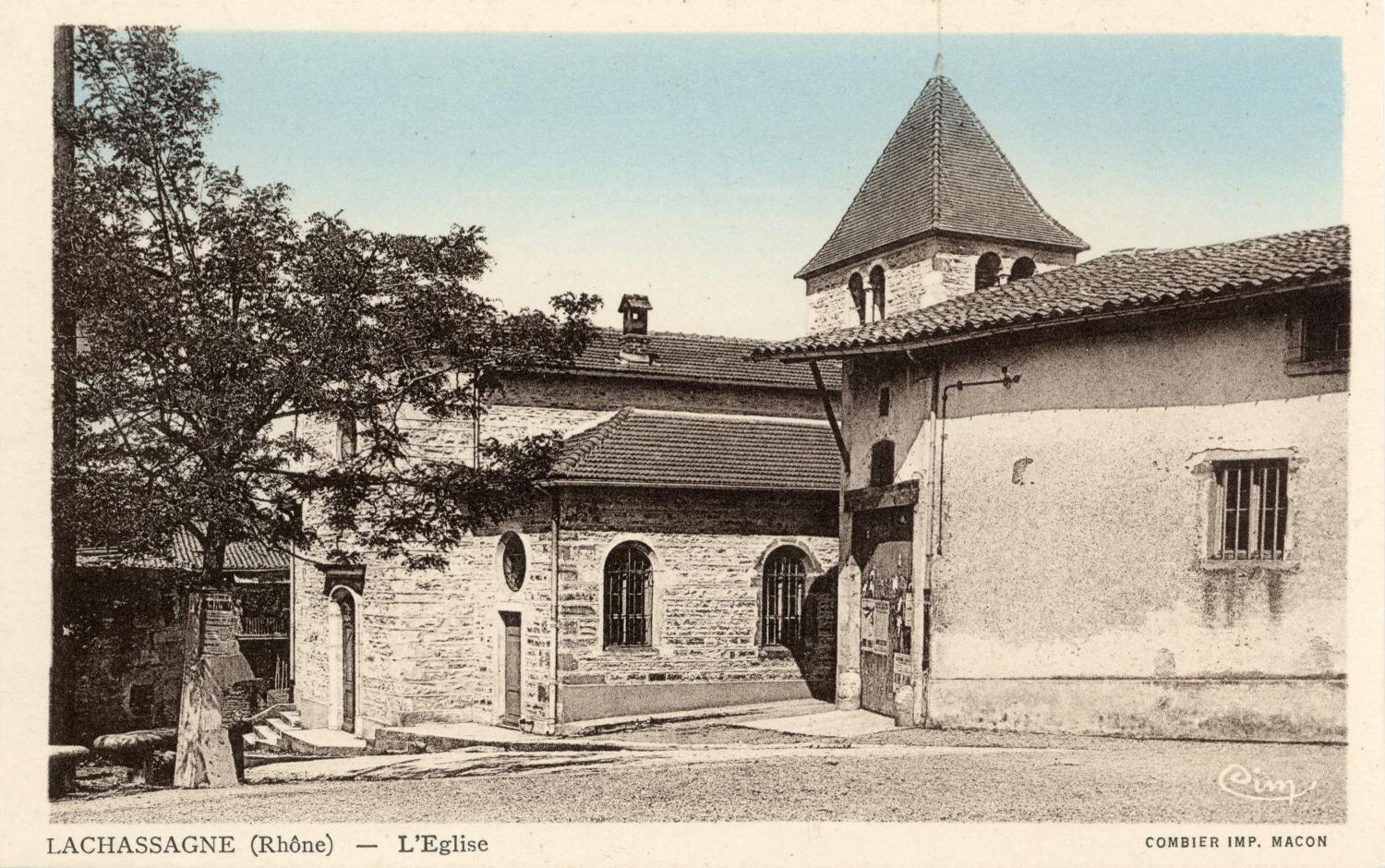 Lachassagne (Rhône). - L'Eglise