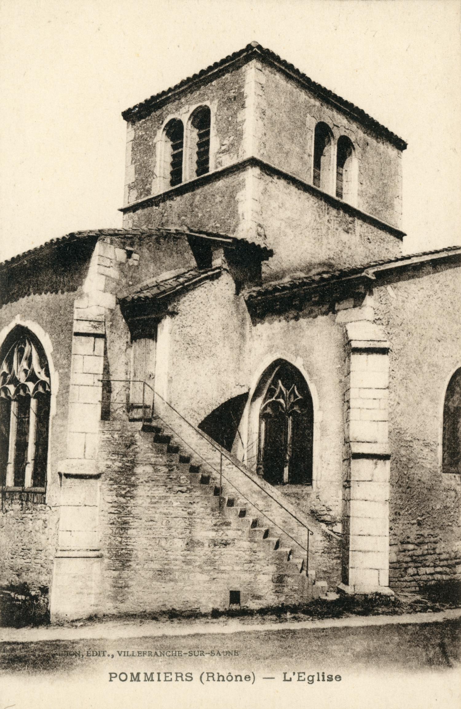 Pommiers (Rhône). - L'Eglise
