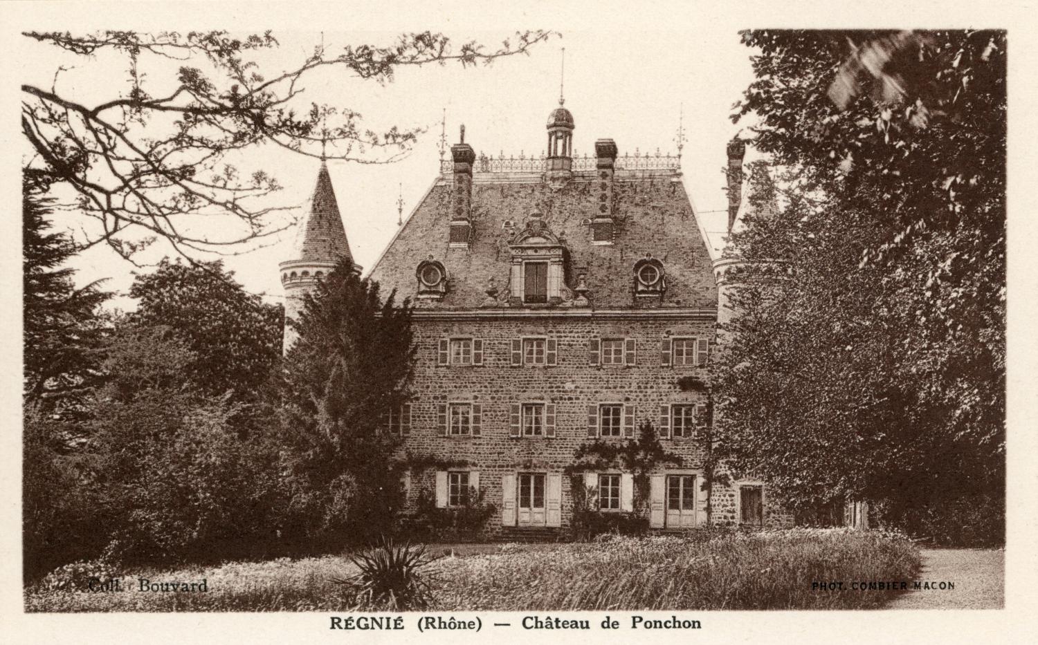 Régnié (Rhône). - Château de Ponchon