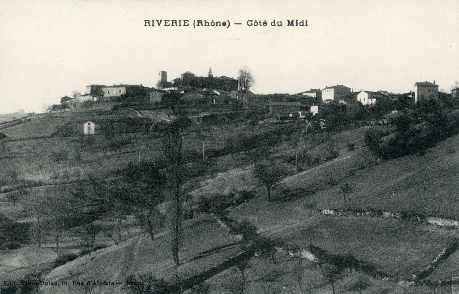 Riverie (Rhône). - Côté du Midi