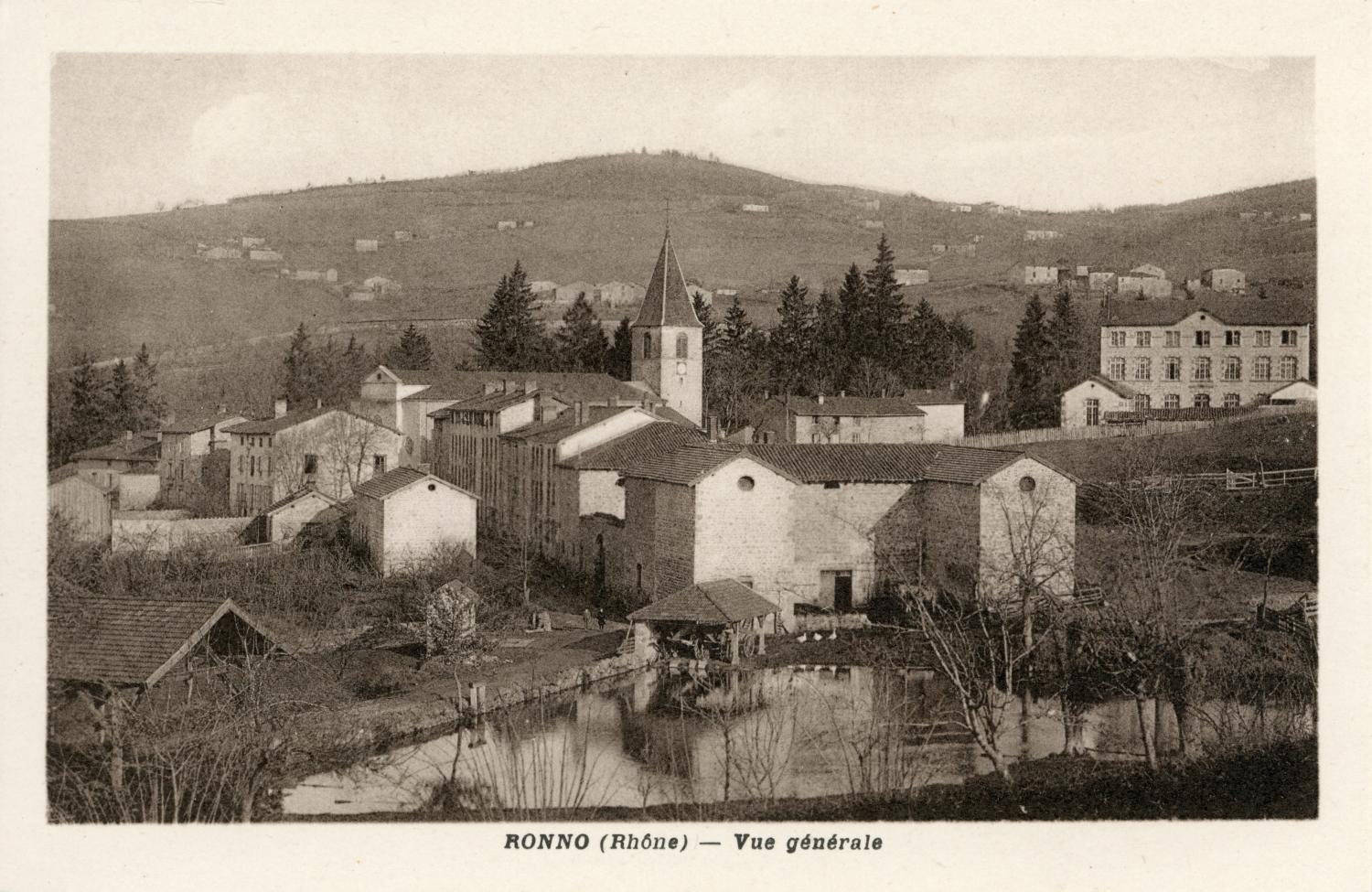 Ronno (Rhône). - Vue générale