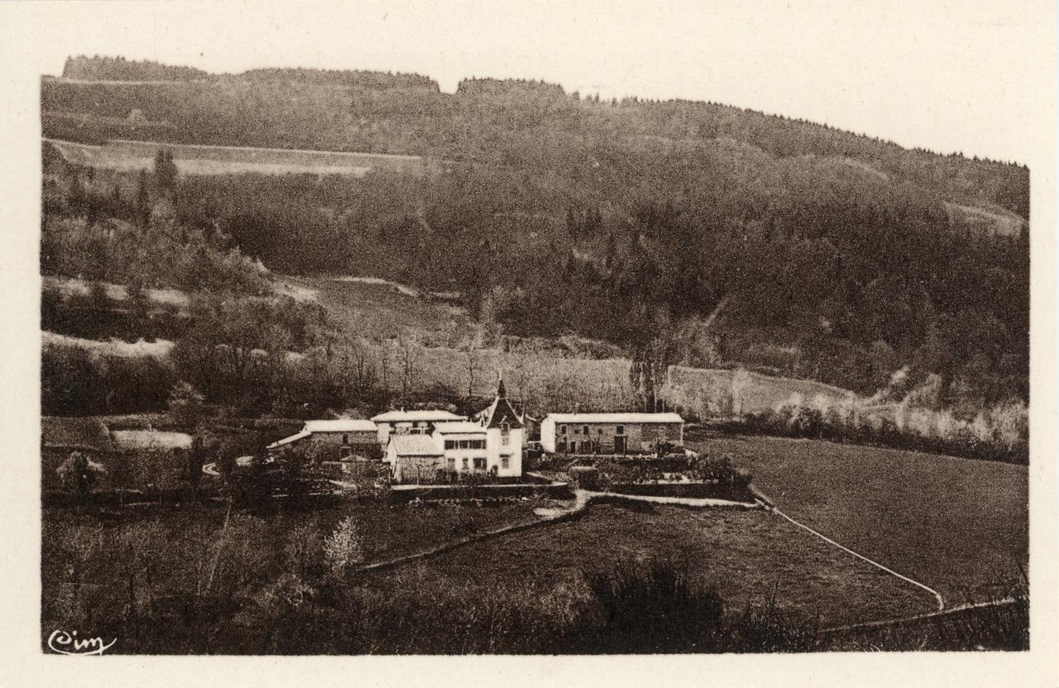 St-Didier-sur-Beaujeu (Rhône). - Château de Thollot