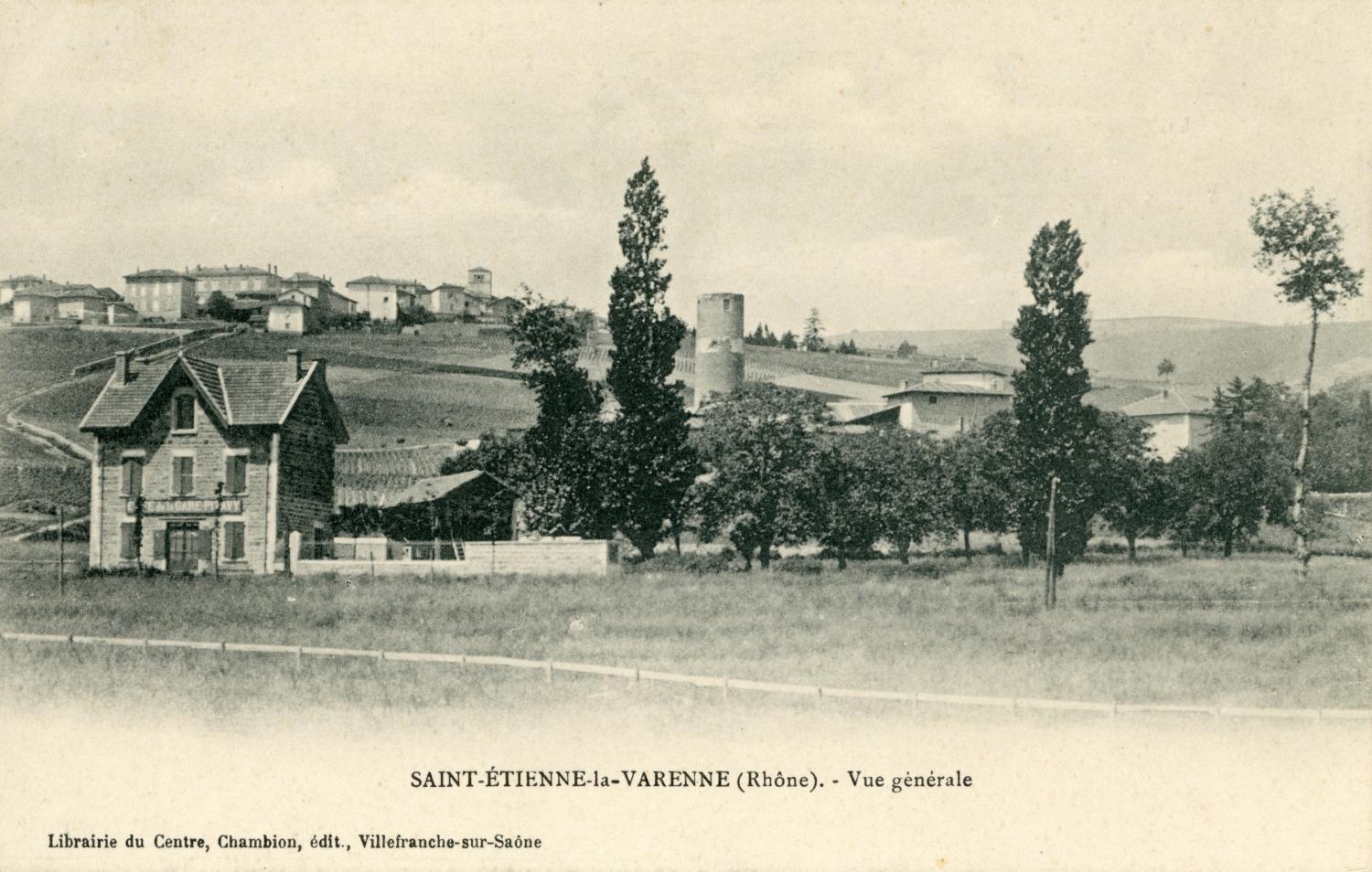 Saint-Etienne-la-Varenne (Rhône). - Vue générale