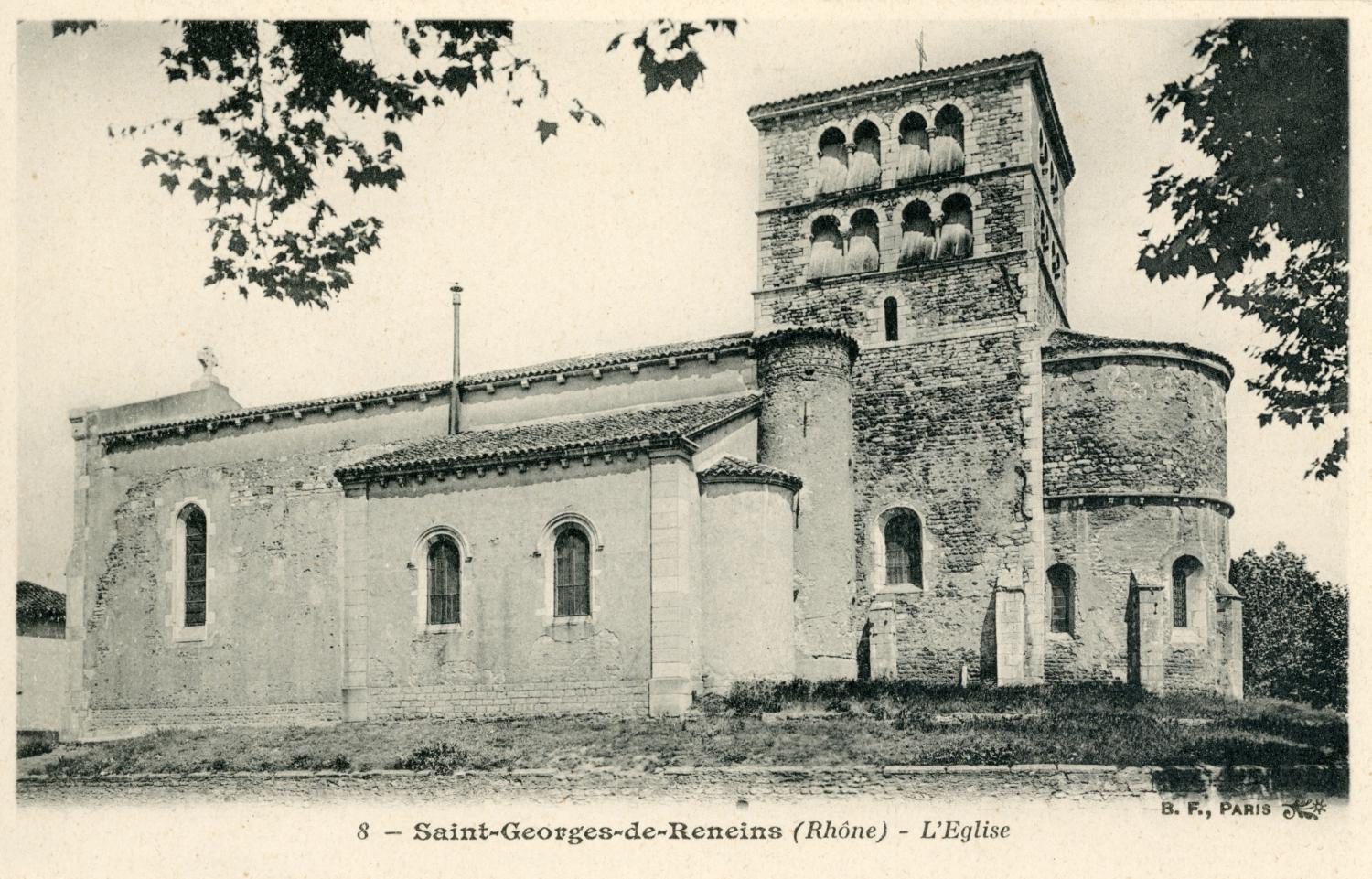 Saint-Georges-de-Reneins (Rhône). - L'Eglise