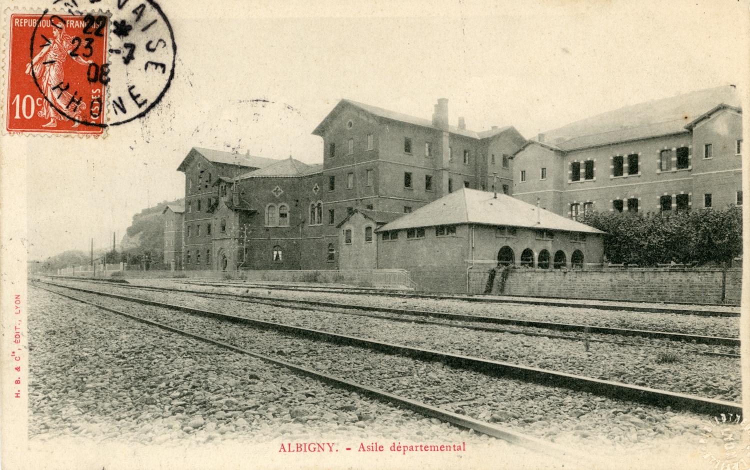 Albigny (Rhône). - Asile départemental